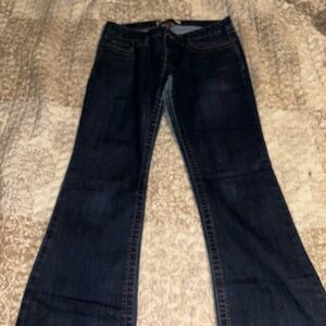 Sabina Dark Blue Flare Jeans